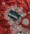 Jk 328 Silk With Embroidery Work Sraee Wholesale Suppliers In Mumbai